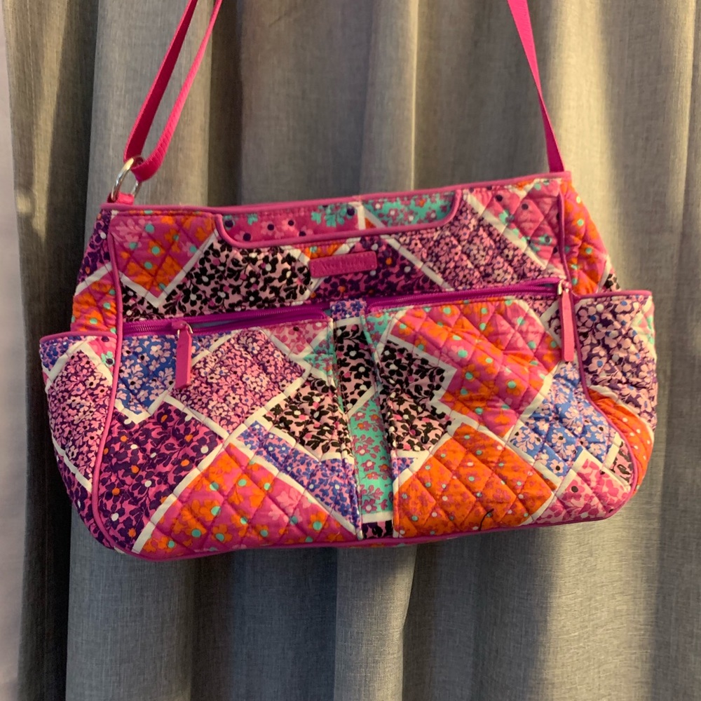 Multi pocket Vera Bradley satchel